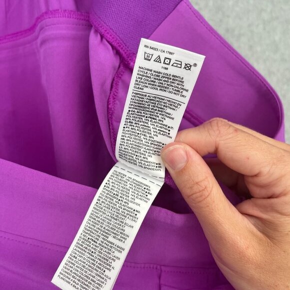 Athleta Brooklyn Heights High Rise Pant Size 22 Jazzy Purple Pull On Travel EUC - Picture 10 of 16